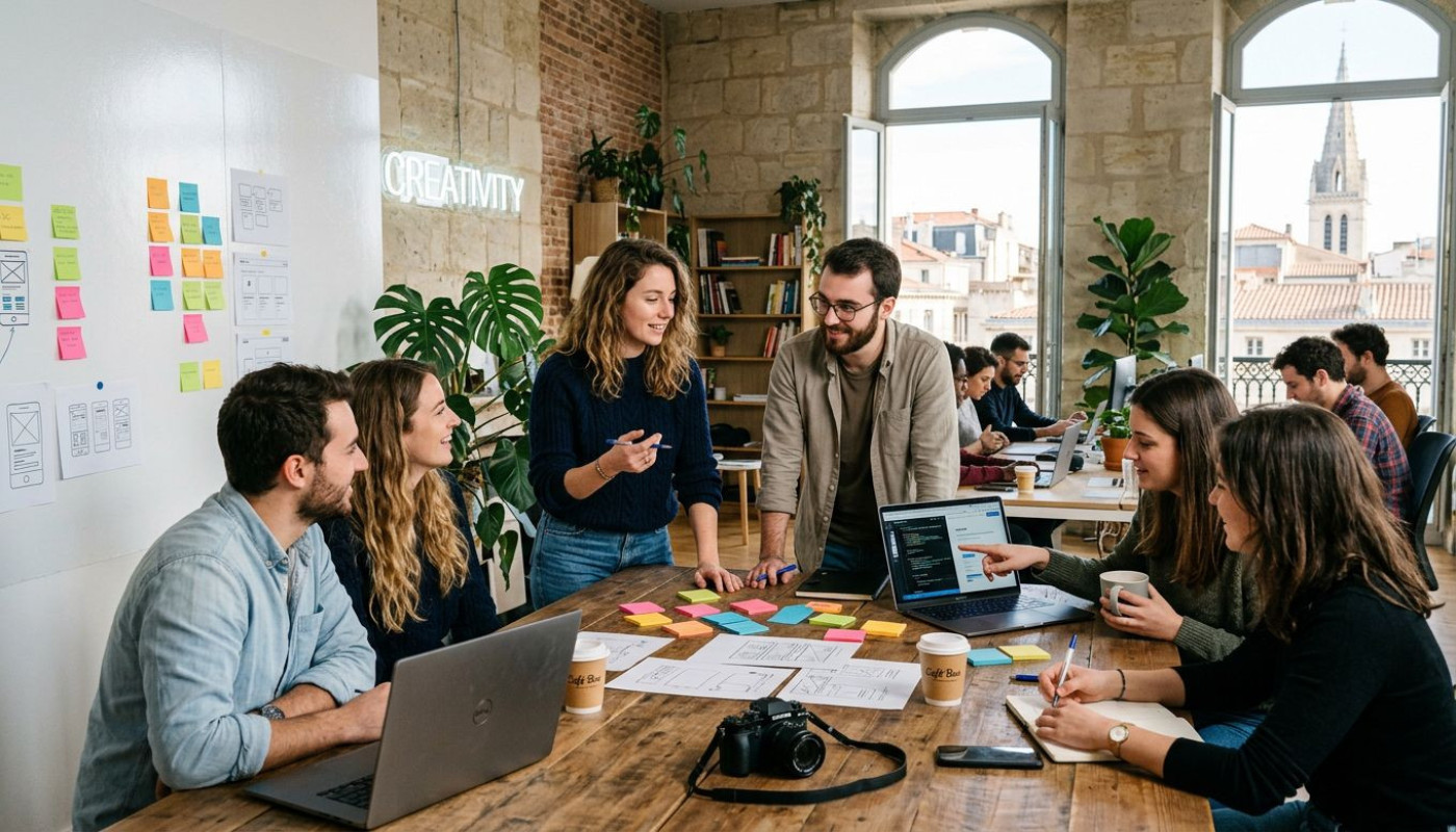Dans les coulisses : comment une agence web à Montpellier réinvente la créativité digitale