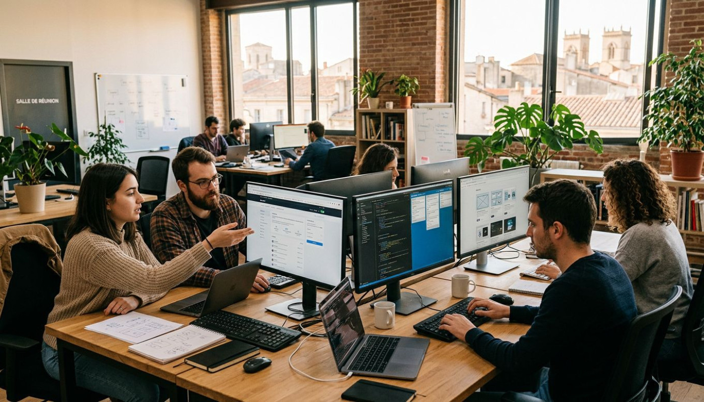 Plongée dans le quotidien d'une équipe : quelle agence web à Montpellier façonne demain